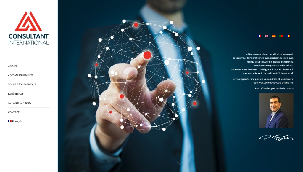 Site web CONSULTANT INTERNATIONAL PPF